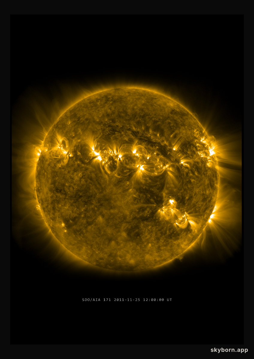 The Sun on 25 November 2011
