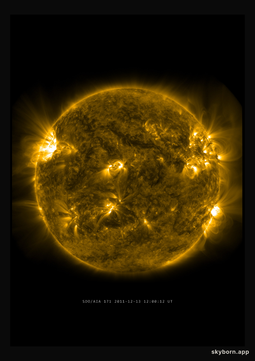 The Sun on 13 December 2011