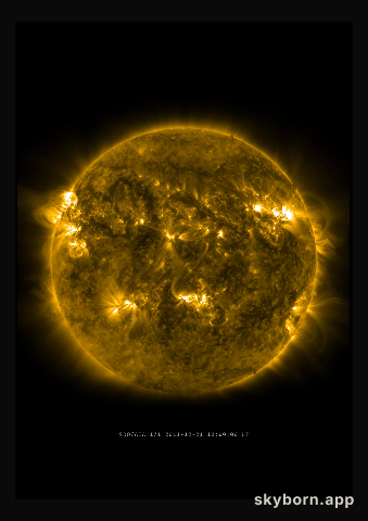 The Sun on 21 December 2011