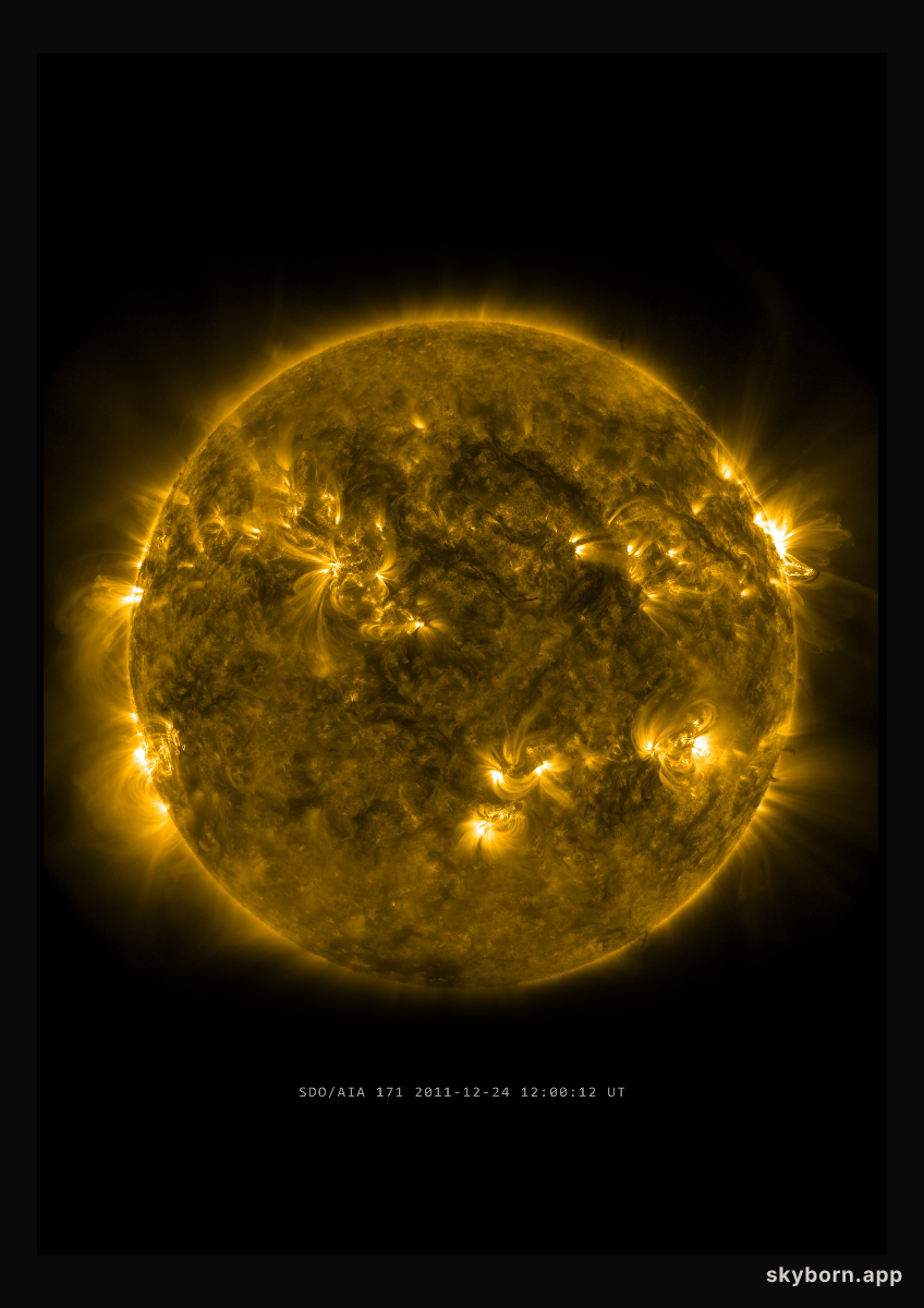 The Sun on 24 December 2011