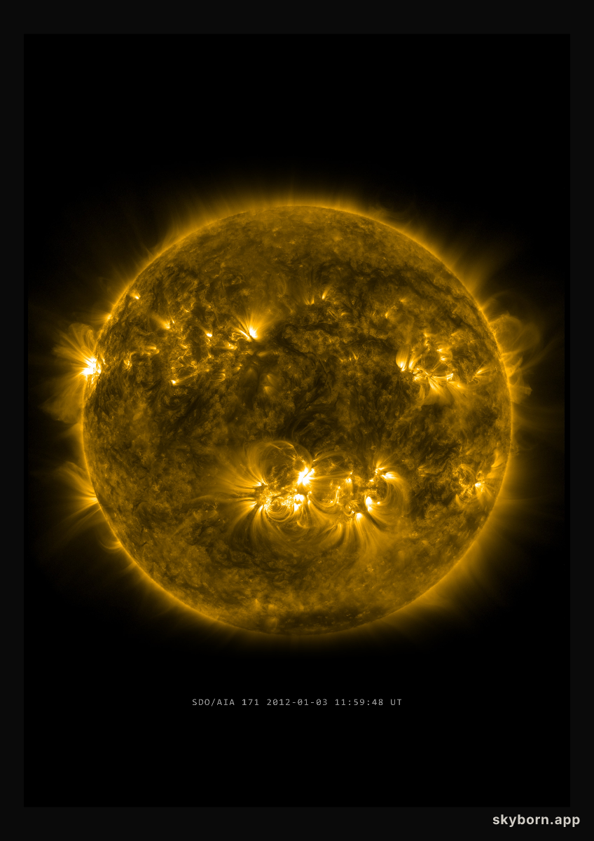 The Sun on 3 January 2012