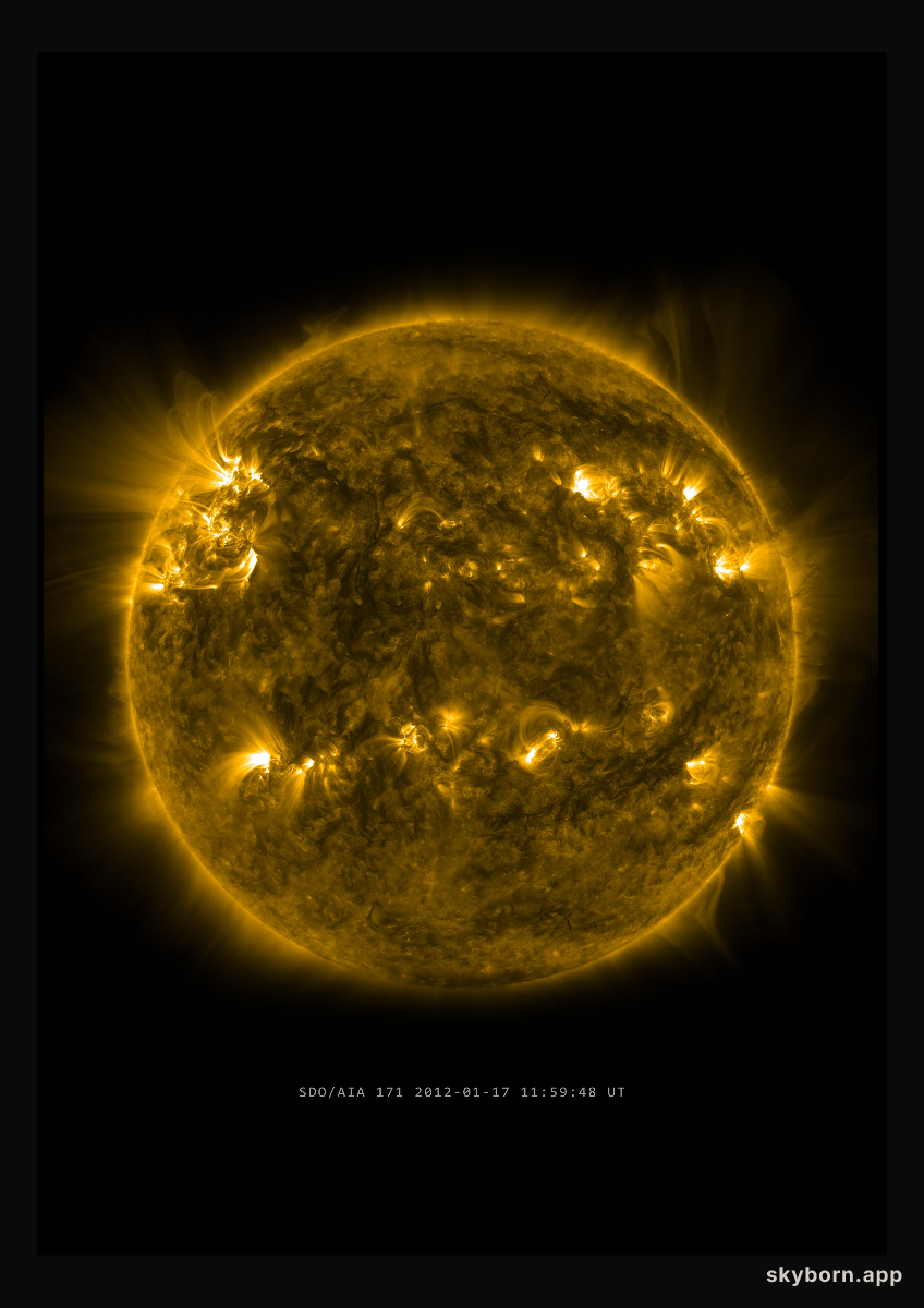 The Sun on 17 January 2012