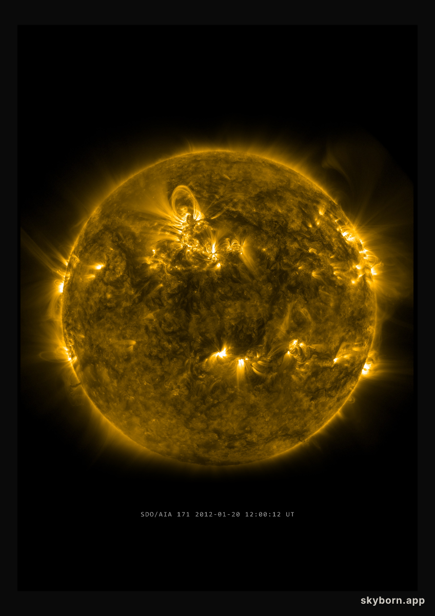 The Sun on 20 January 2012