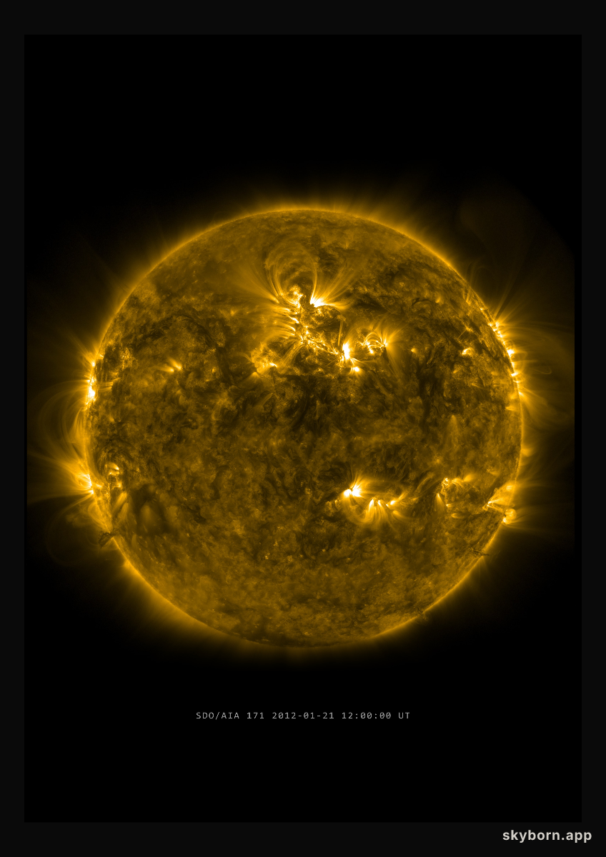 The Sun on 21 January 2012