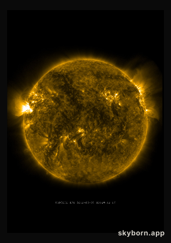 The Sun on 25 February 2012