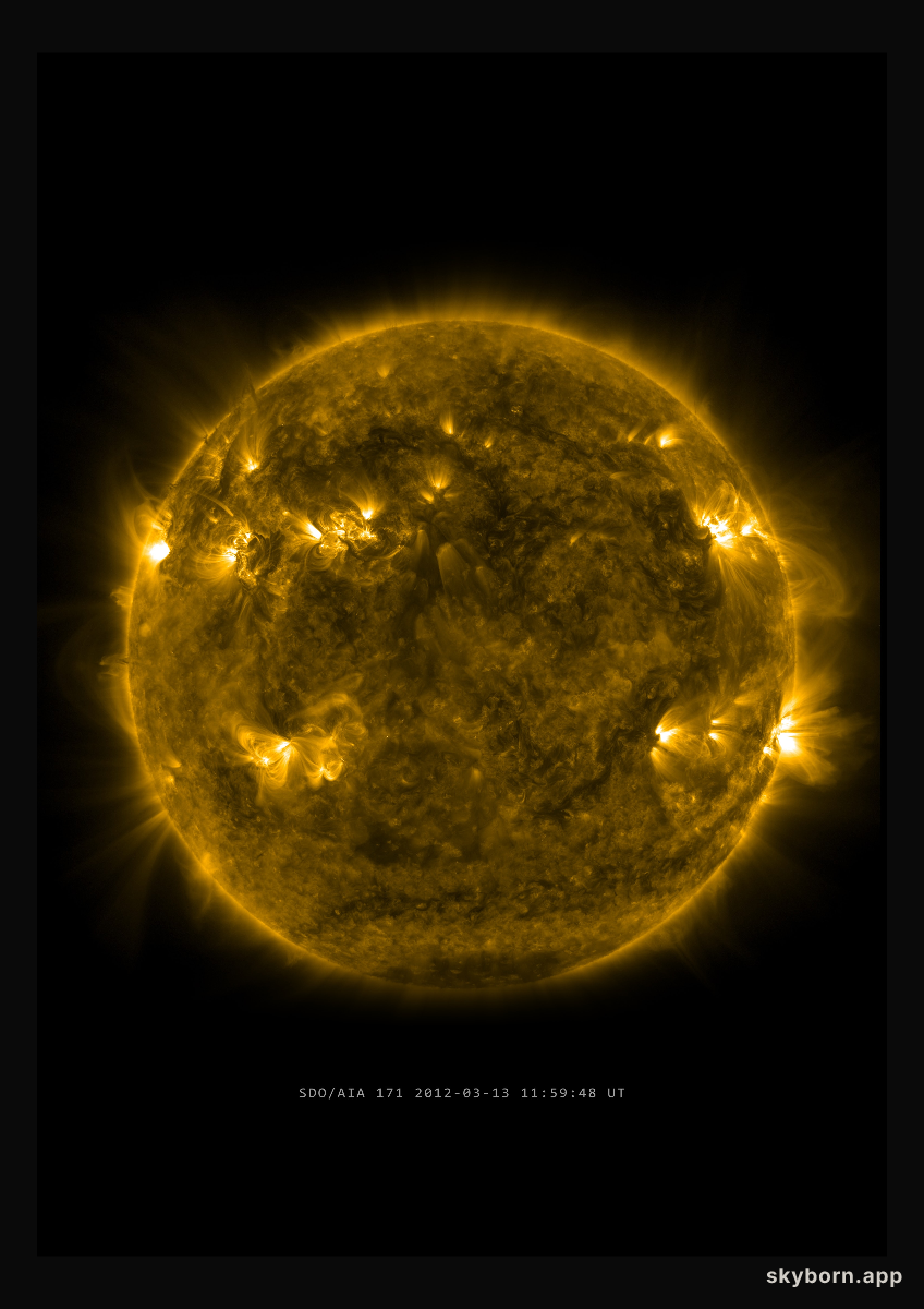The Sun on 13 March 2012