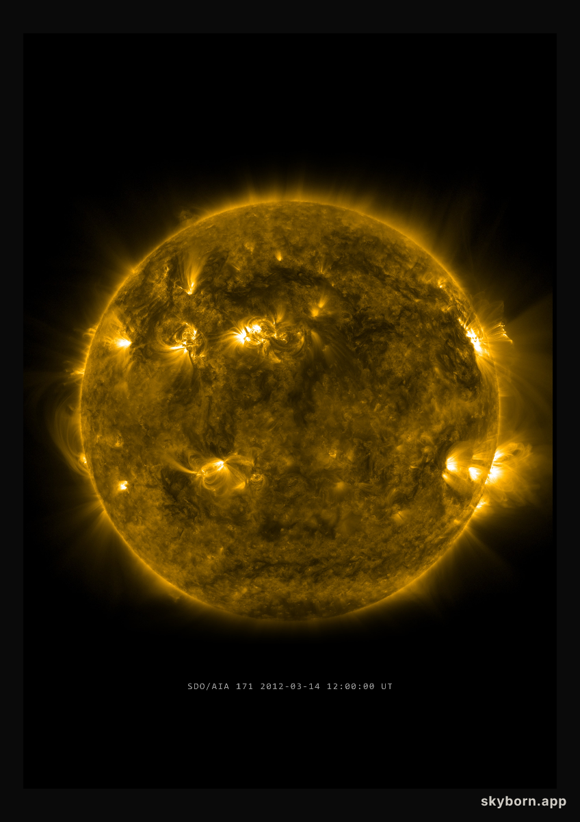 The Sun on 14 March 2012