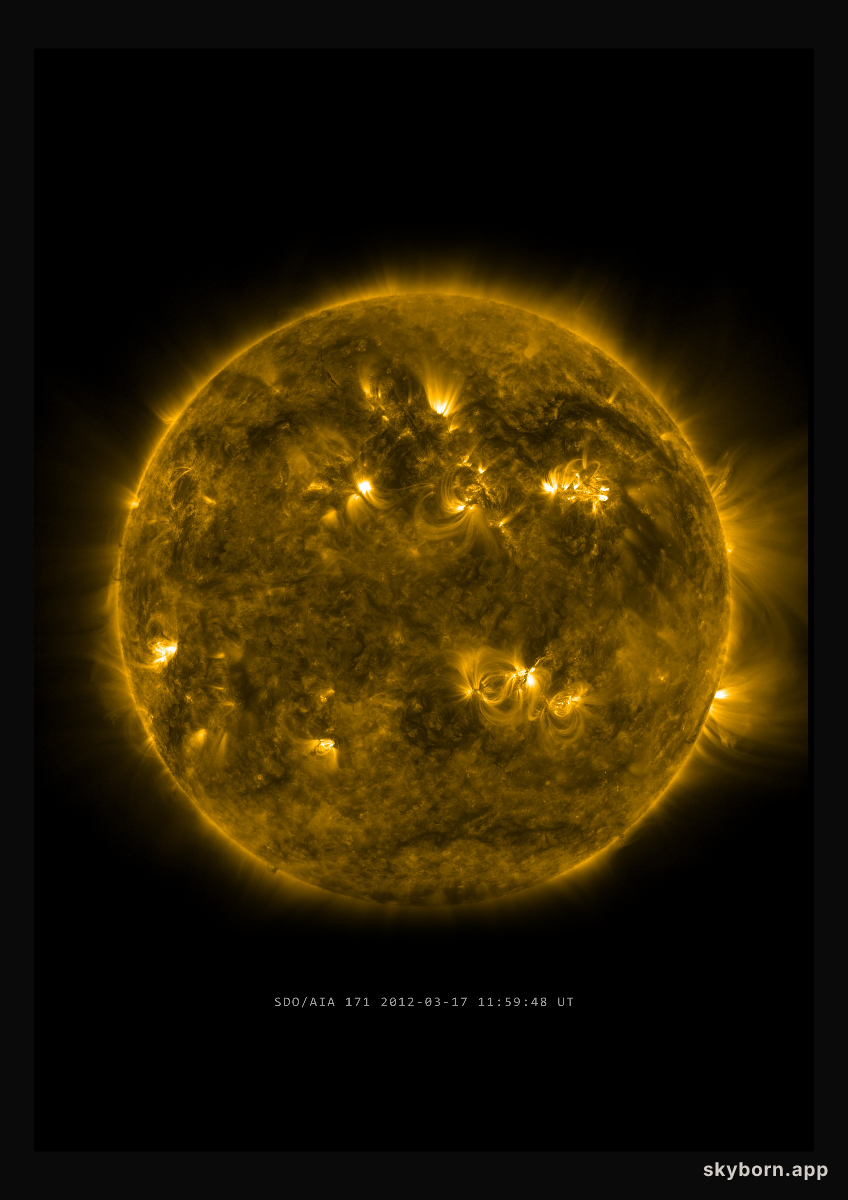 The Sun on 17 March 2012