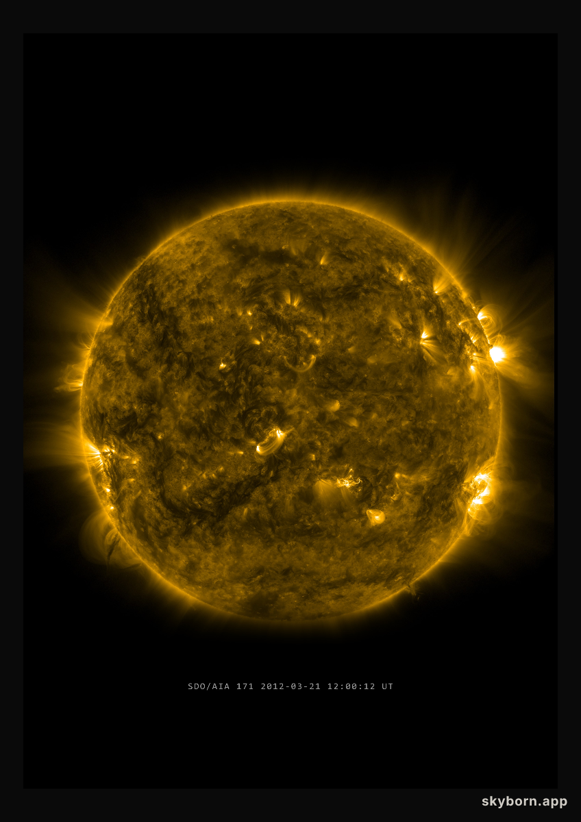 The Sun on 21 March 2012