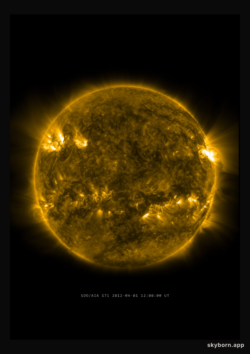 The Sun on 1 April 2012