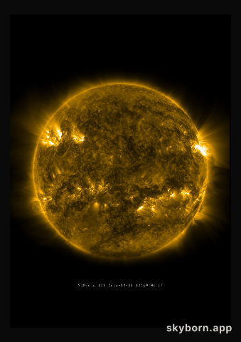 The Sun on 1 April 2012