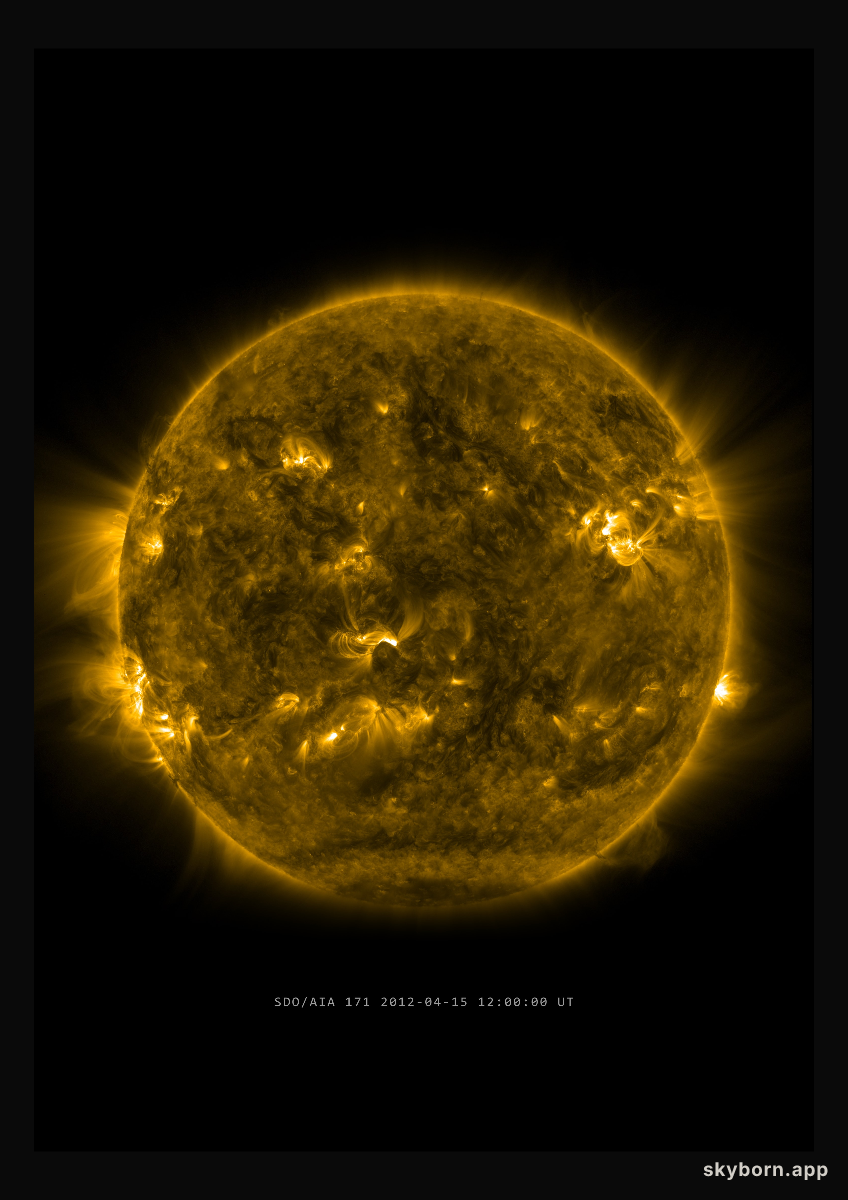 The Sun on 15 April 2012