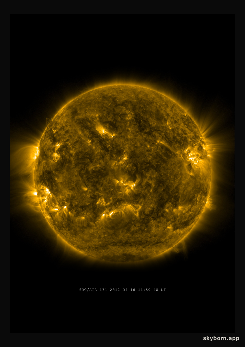 The Sun on 16 April 2012