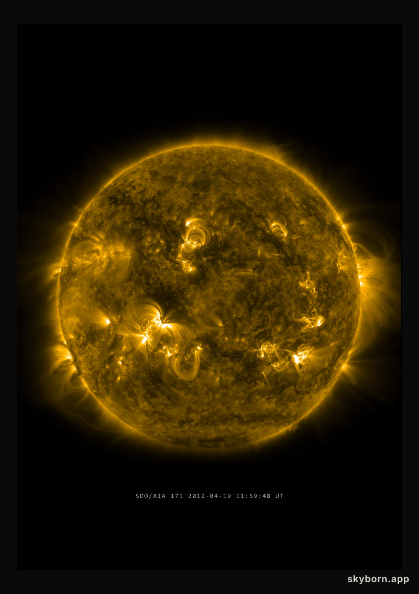 The Sun on 19 April 2012