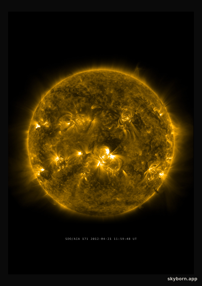 The Sun on 21 April 2012