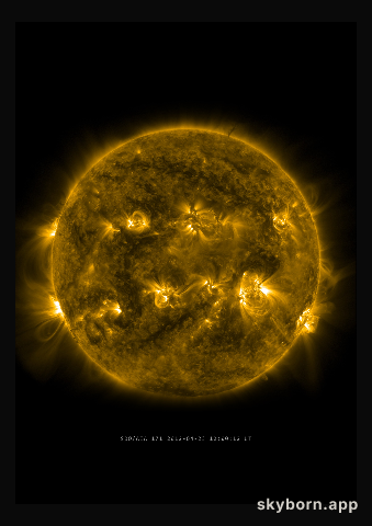 The Sun on 23 April 2012