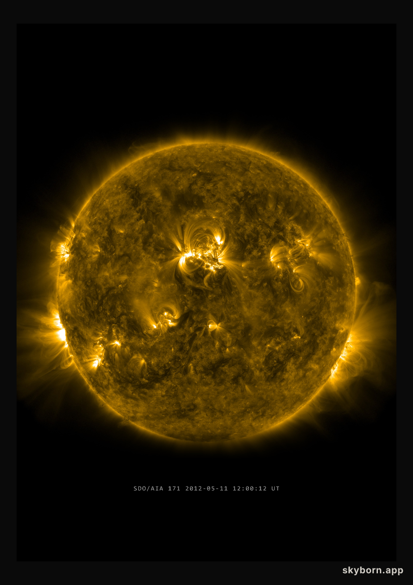 The Sun on 11 May 2012