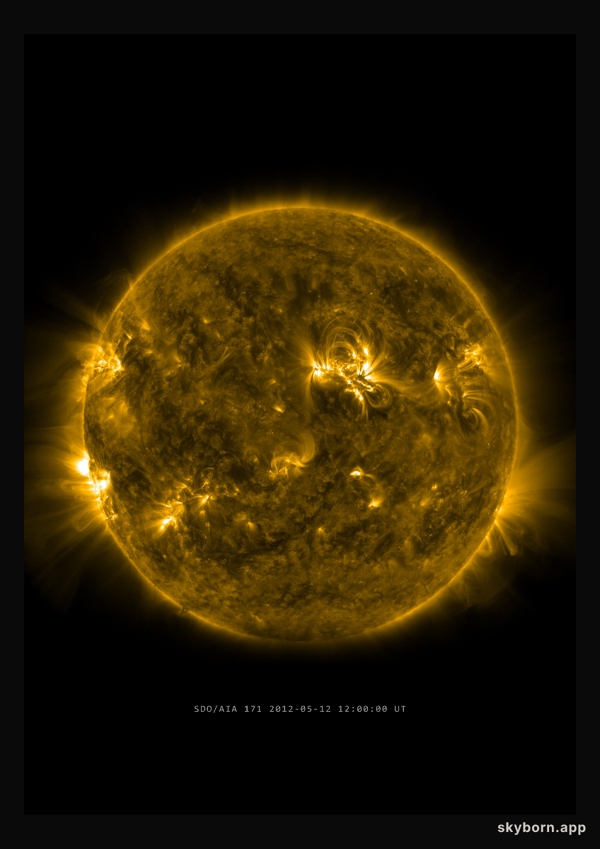 The Sun on 12 May 2012
