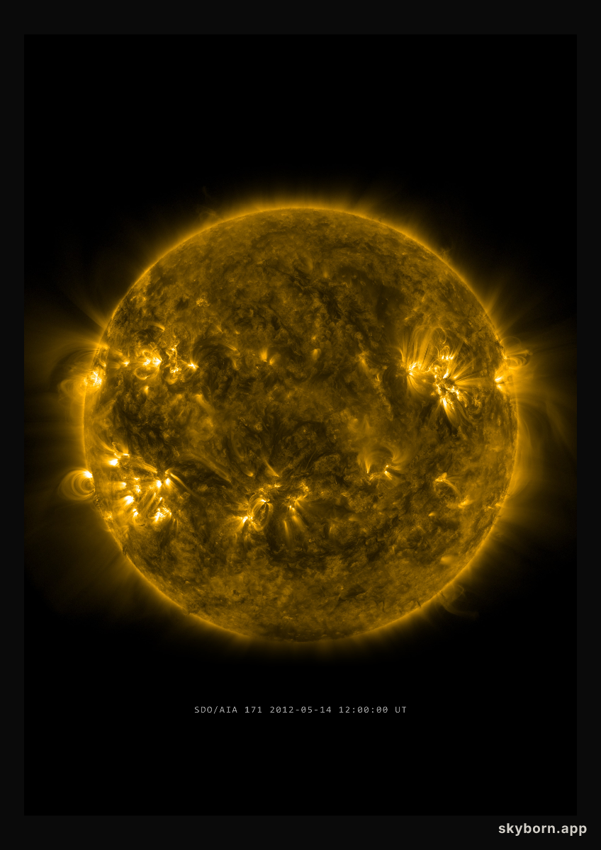 The Sun on 14 May 2012