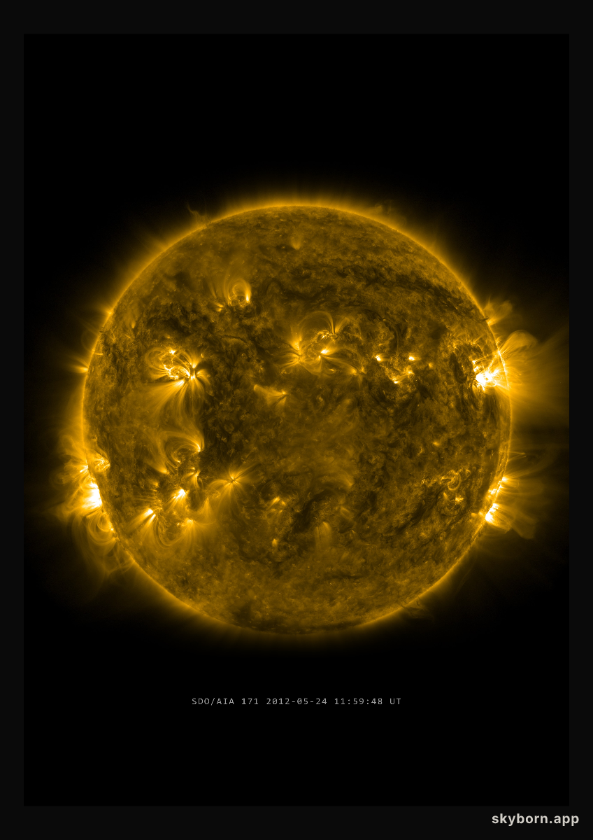 The Sun on 24 May 2012