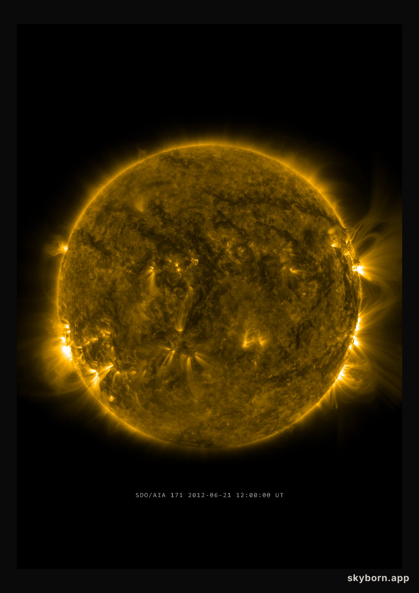 The Sun on 21 June 2012