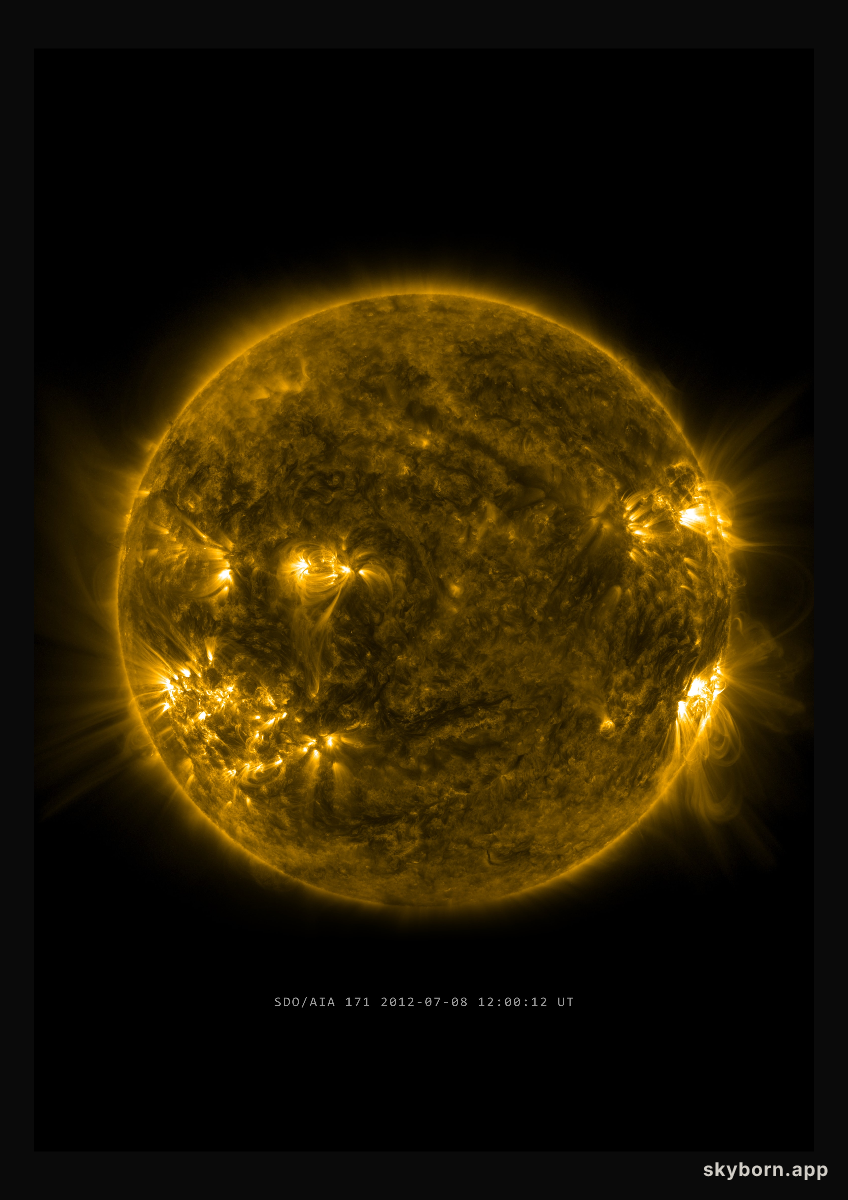 The Sun on 8 July 2012