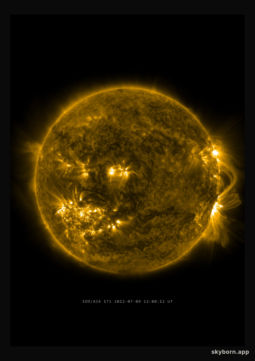 The Sun on 9 July 2012