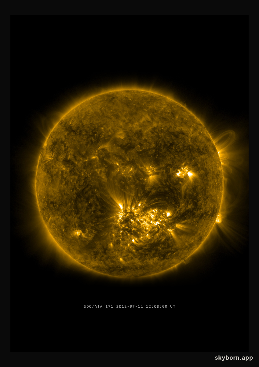 The Sun on 12 July 2012