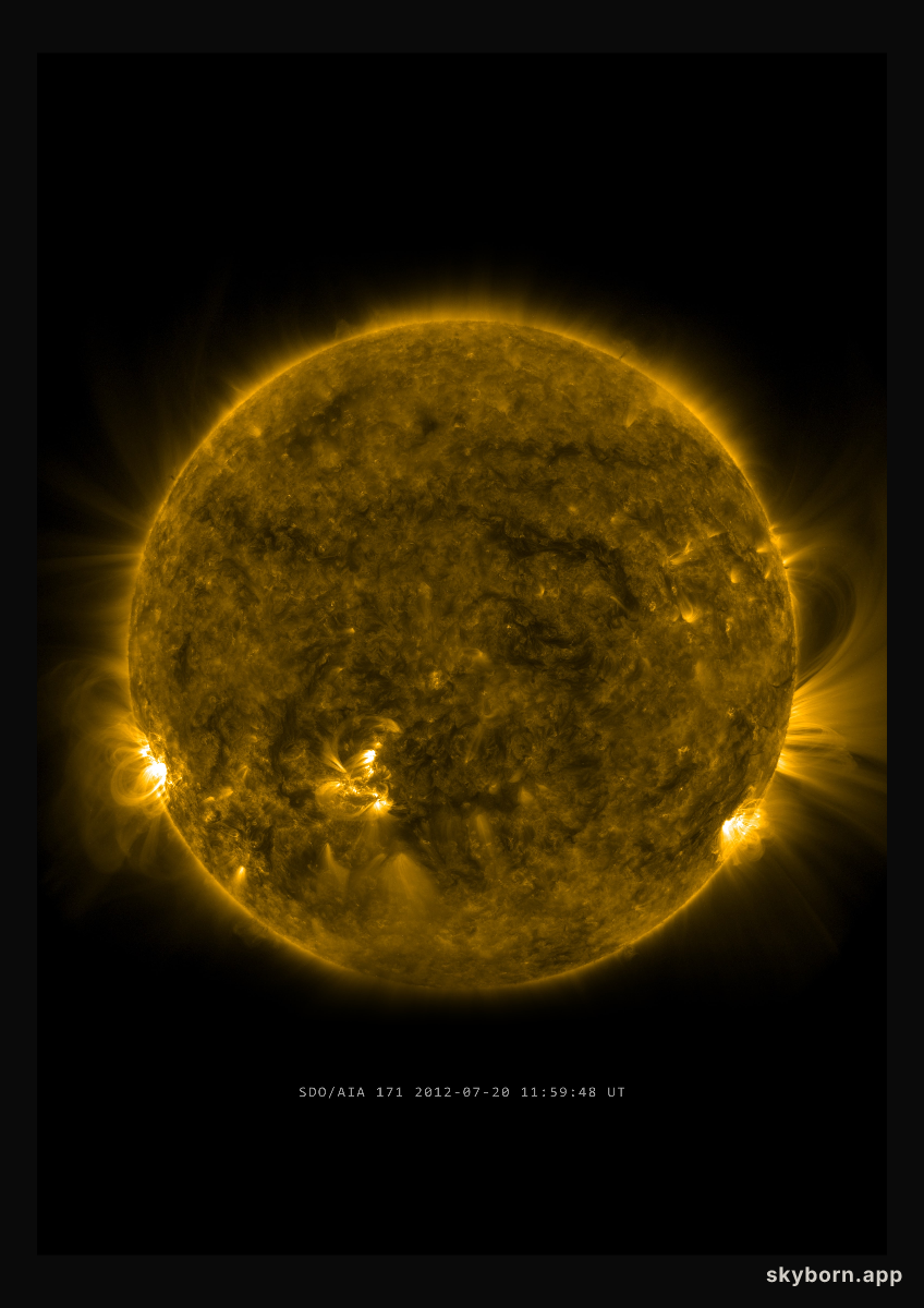 The Sun on 20 July 2012