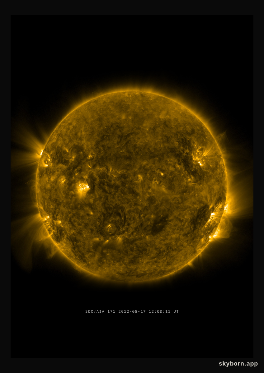 The Sun on 17 August 2012