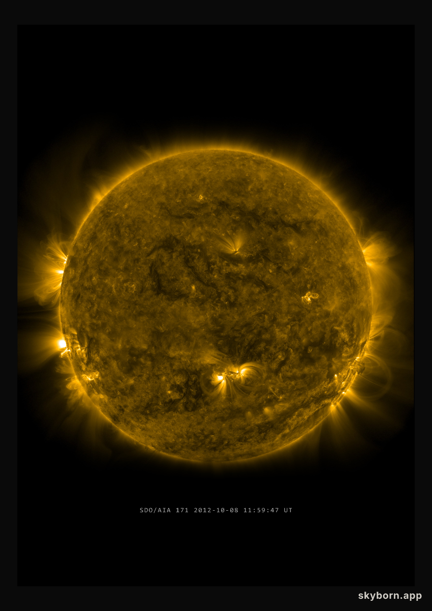 The Sun on 8 October 2012