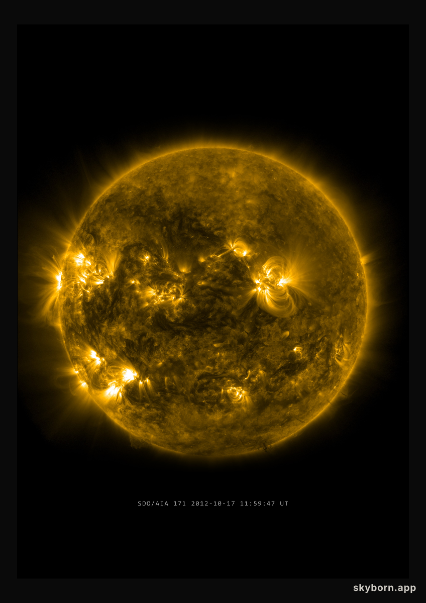 The Sun on 17 October 2012