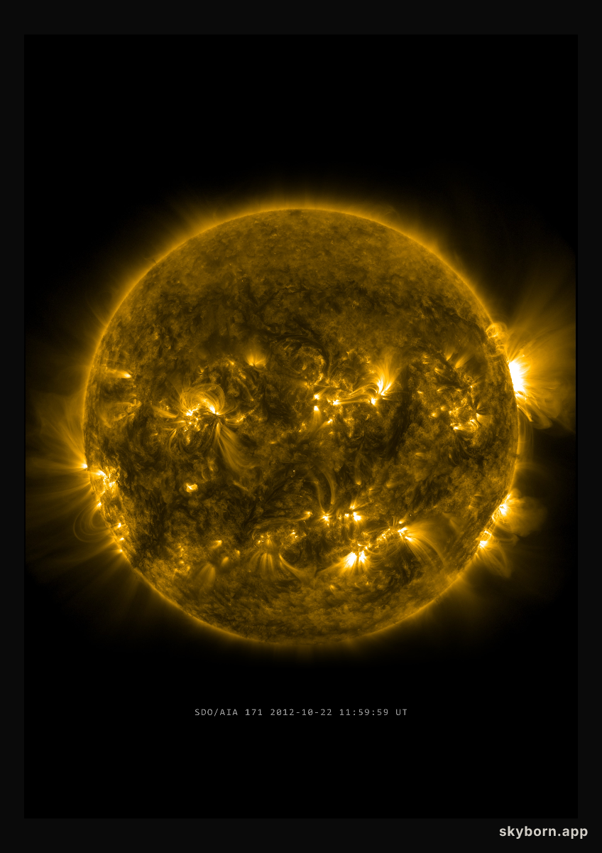 The Sun on 22 October 2012