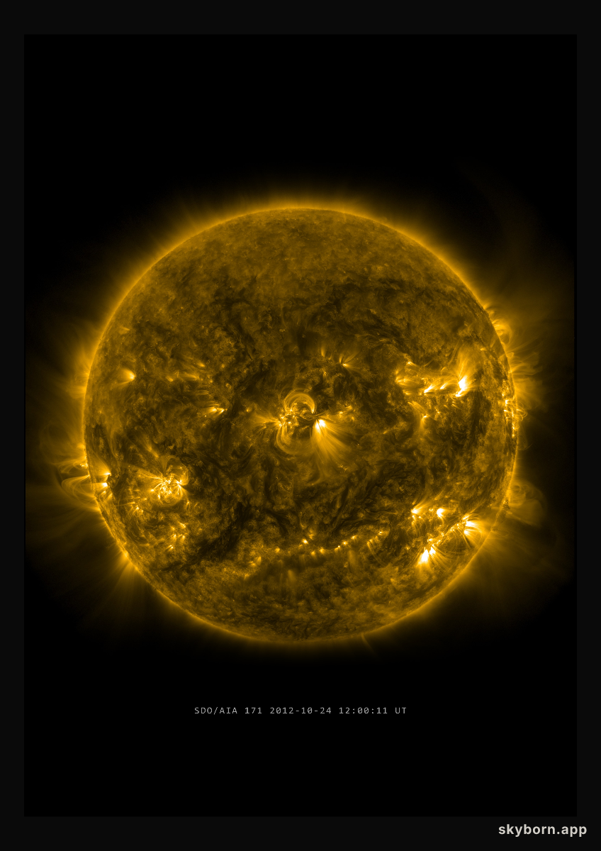 The Sun on 24 October 2012