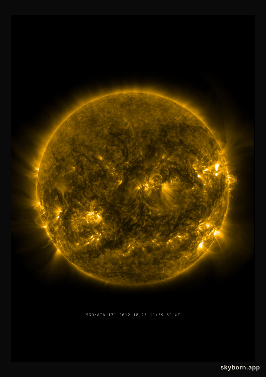 The Sun on 25 October 2012