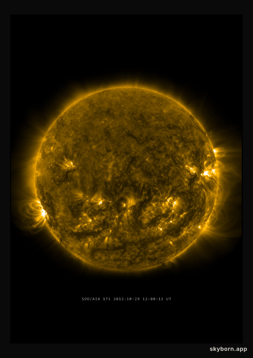 The Sun on 29 October 2012