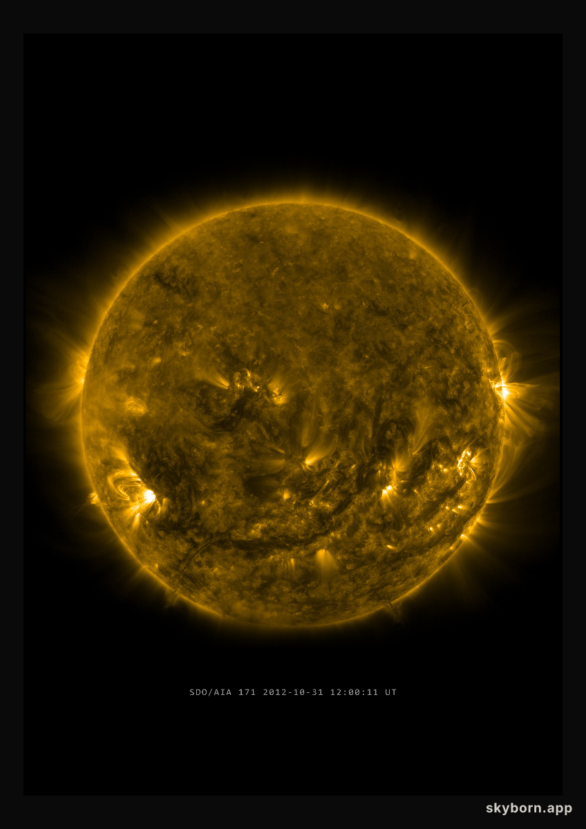 The Sun on 31 October 2012