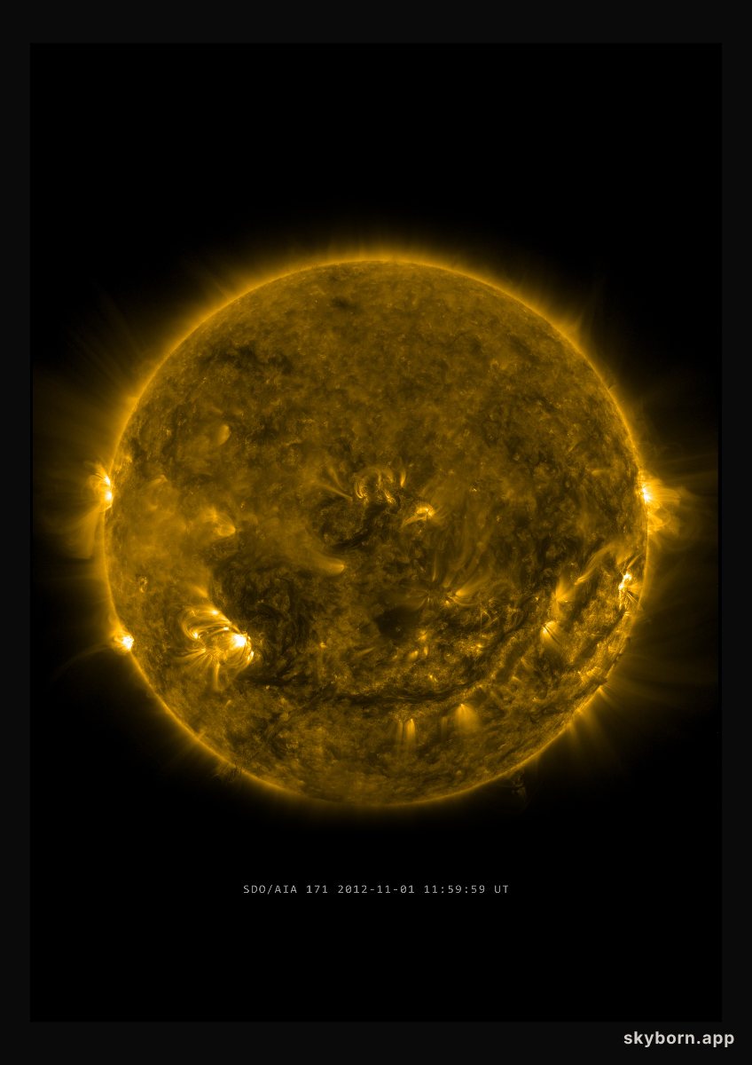The Sun on 1 November 2012
