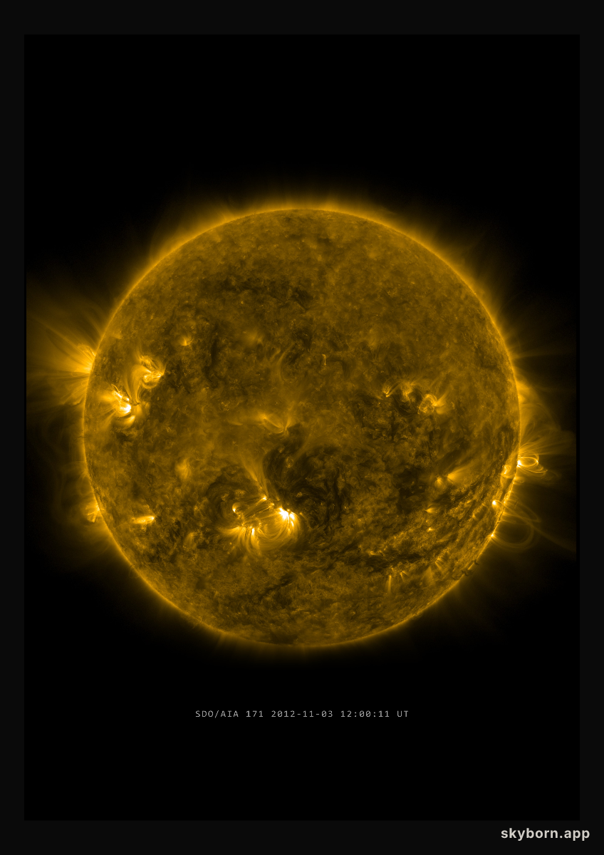 The Sun on 3 November 2012