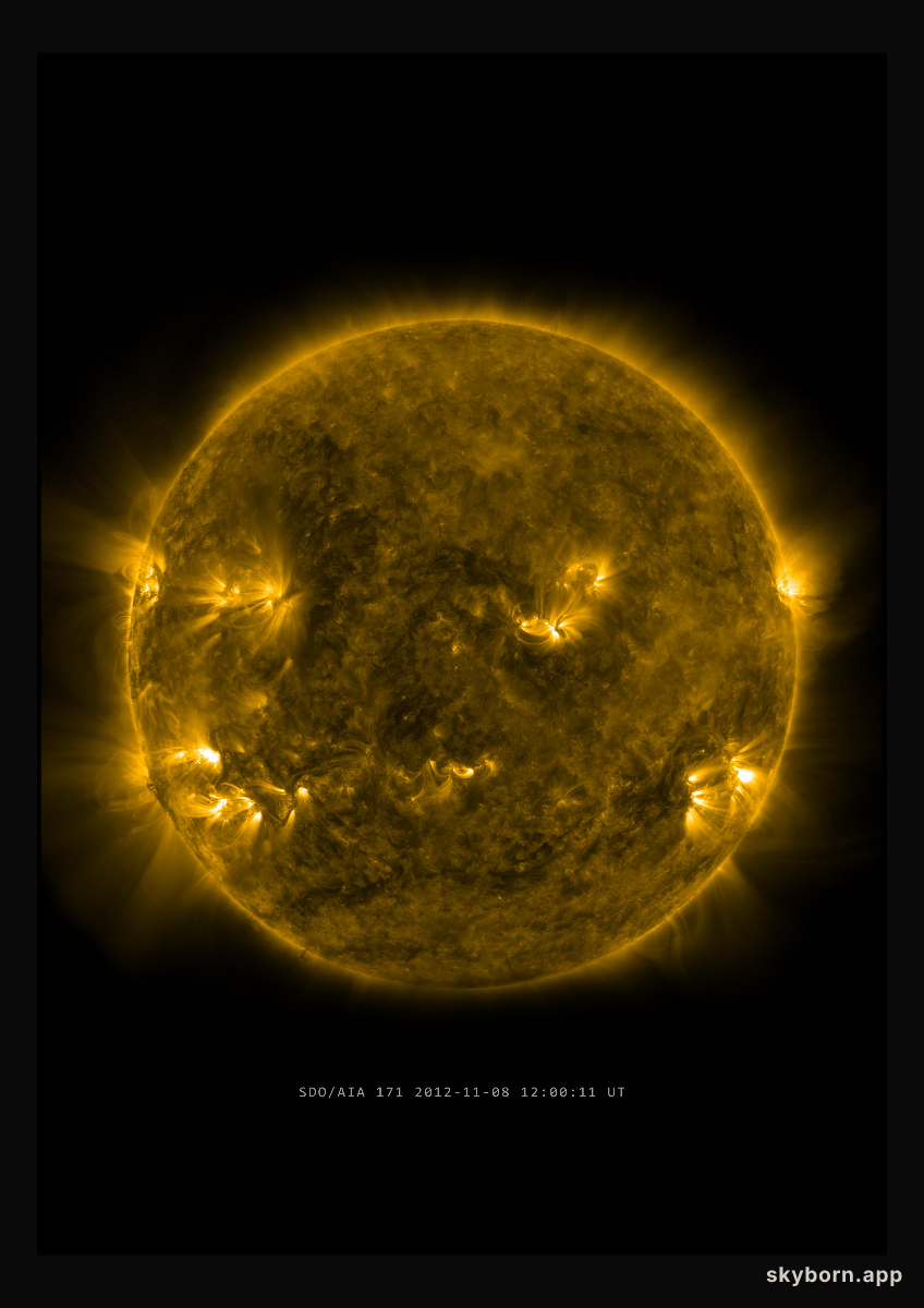 The Sun on 8 November 2012