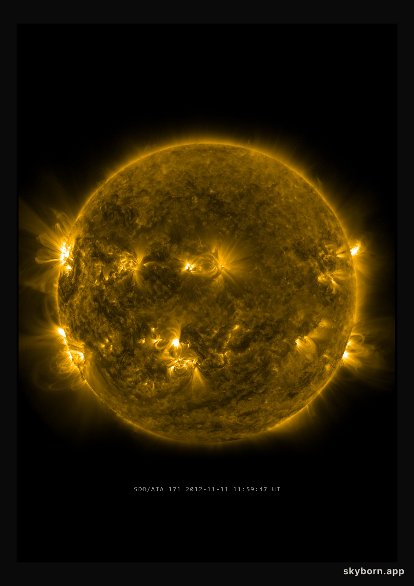 The Sun on 11 November 2012