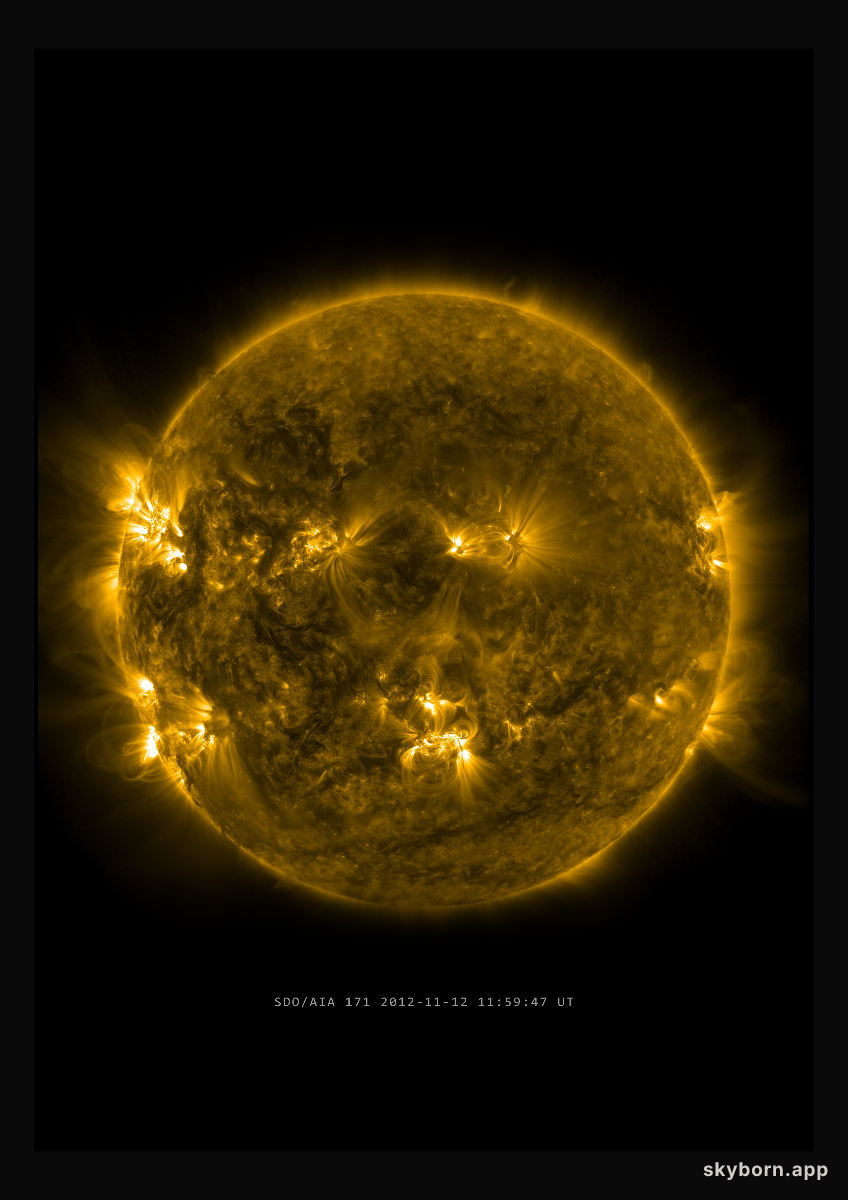 The Sun on 12 November 2012