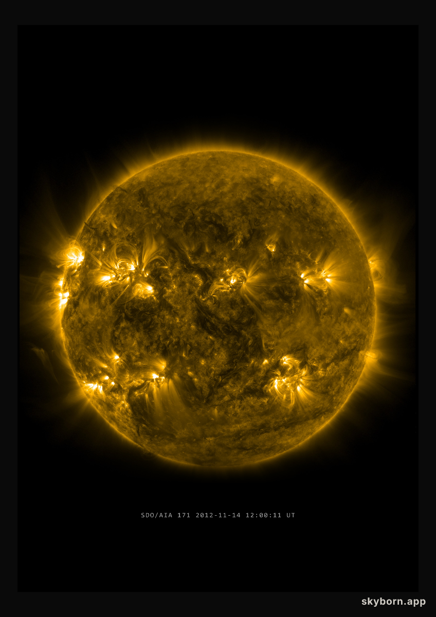 The Sun on 14 November 2012