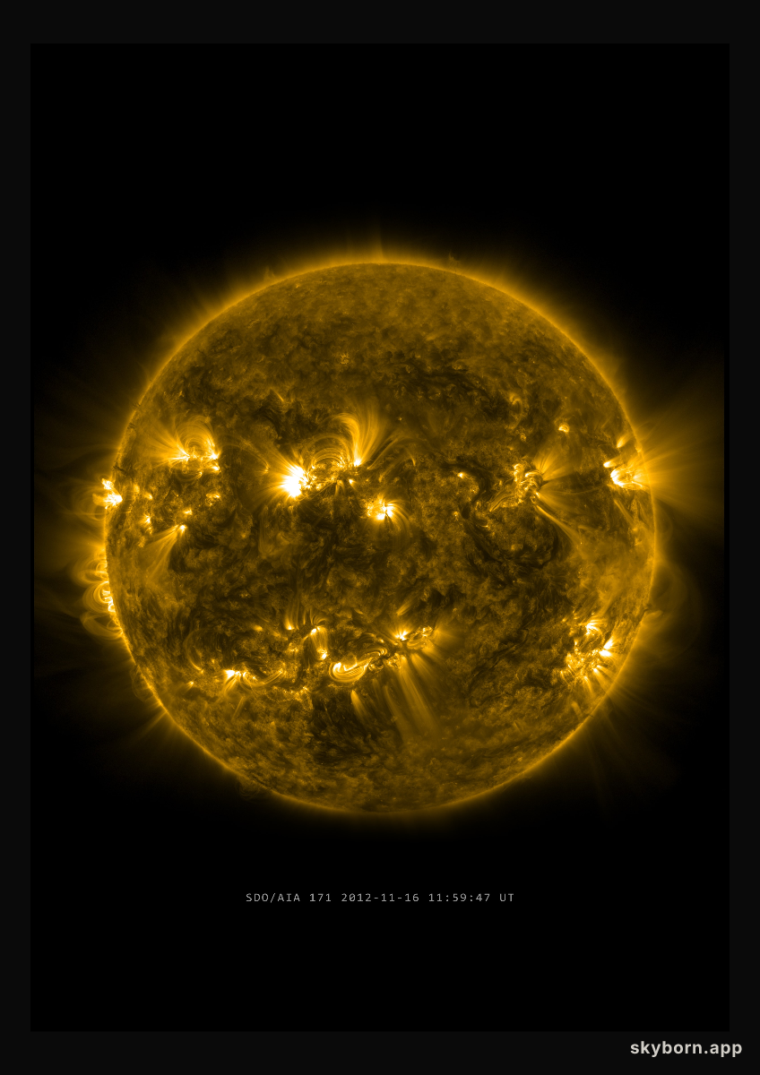 The Sun on 16 November 2012