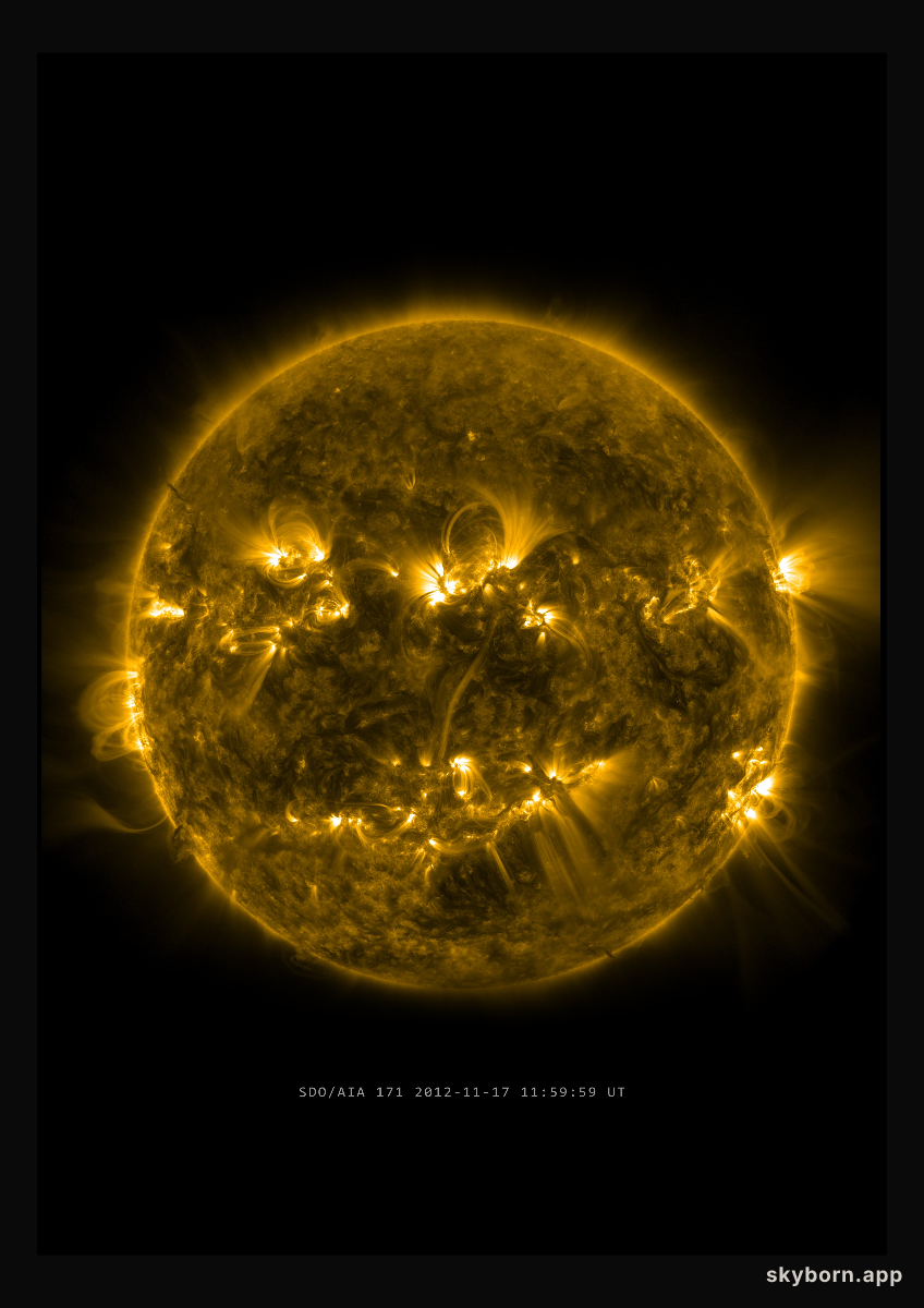 The Sun on 17 November 2012