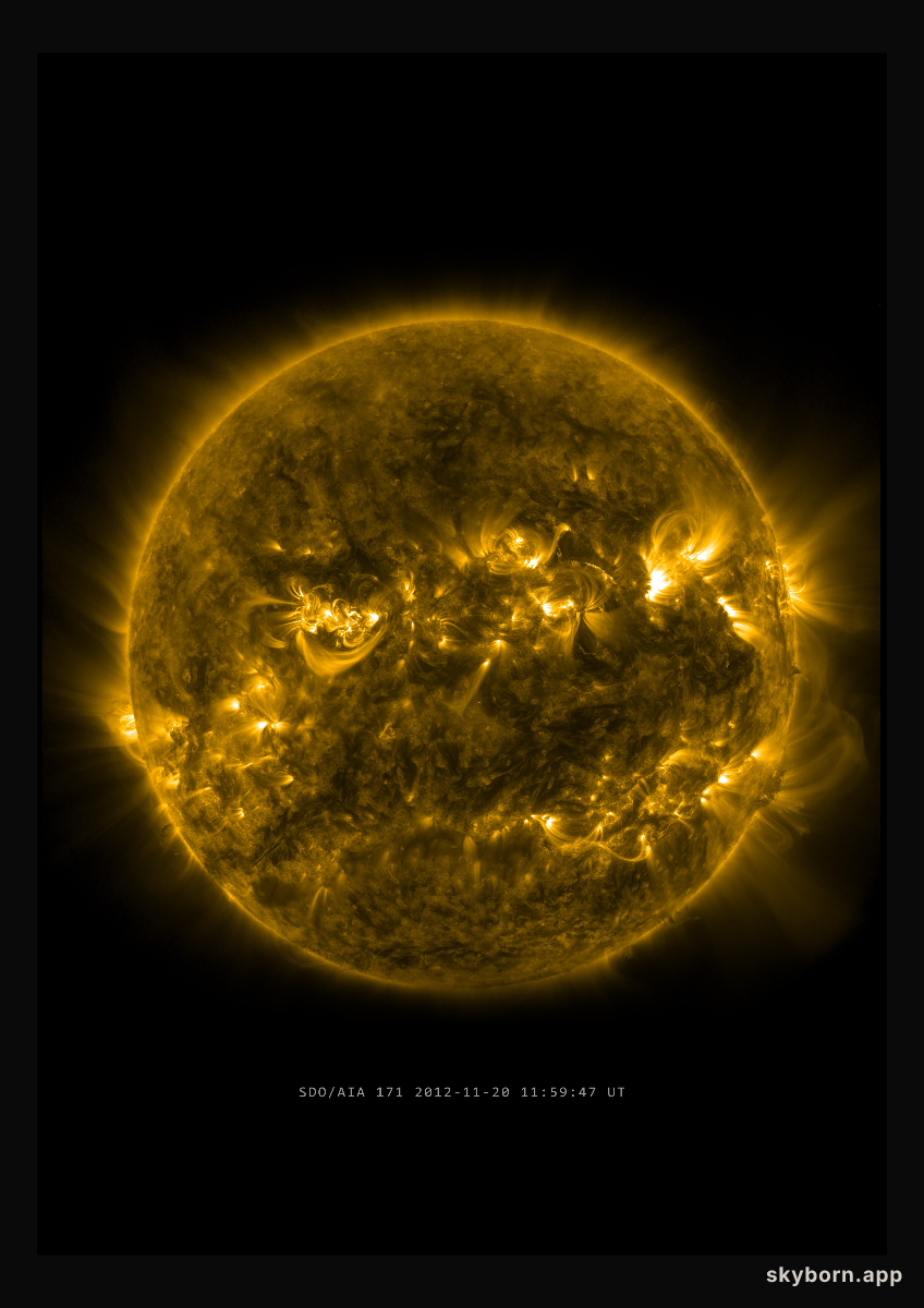 The Sun on 20 November 2012