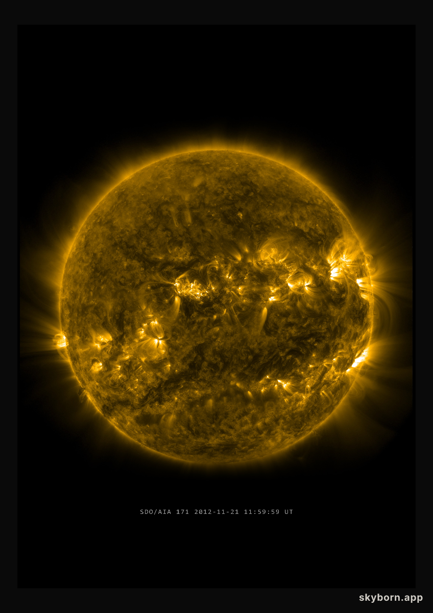 The Sun on 21 November 2012