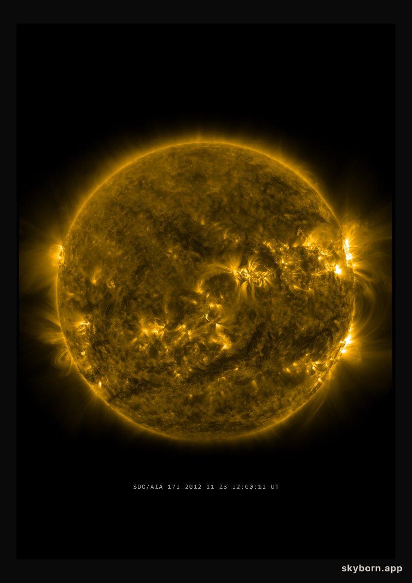 The Sun on 23 November 2012