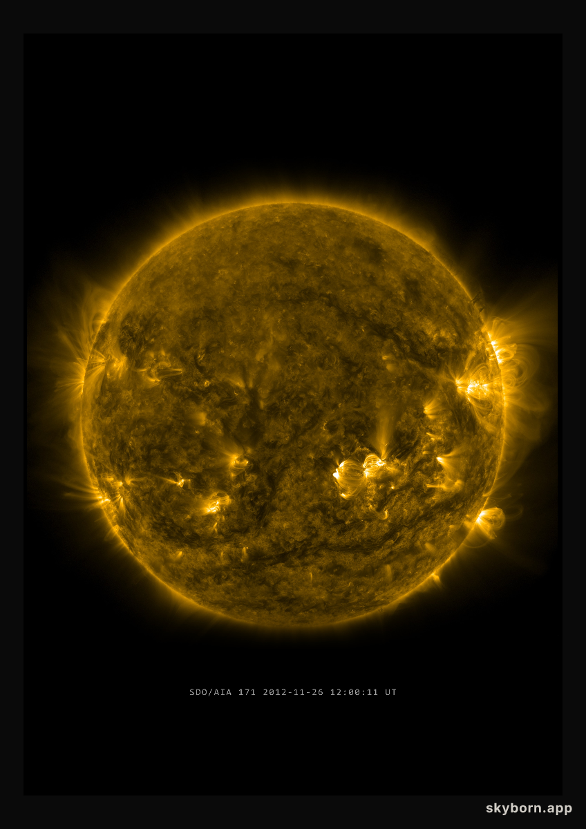 The Sun on 26 November 2012
