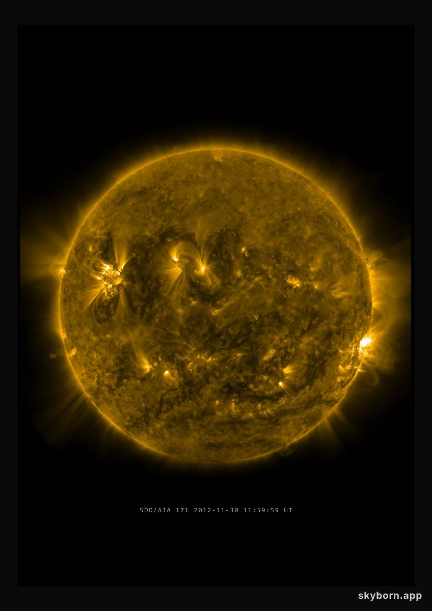 The Sun on 30 November 2012